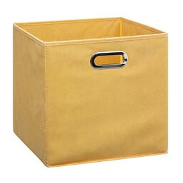 Boite De Rangement 31x31 Cm - Jaune