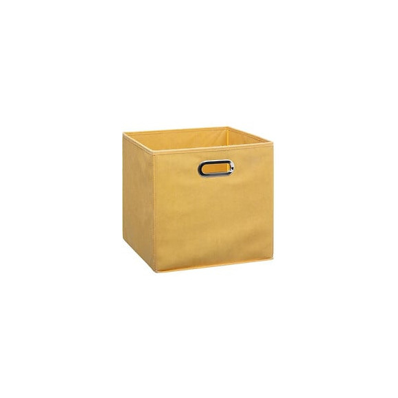Boite De Rangement 31x31 Cm - Jaune