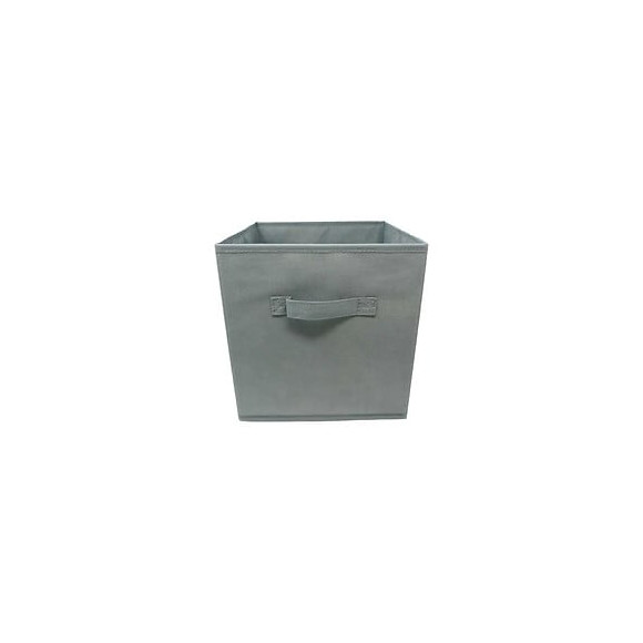 Modulostorage Tiroir De Rangement - Tissu - 27x27x28 Cm - Gris Clair