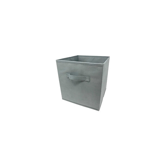 Modulostorage Tiroir De Rangement - Tissu - 27x27x28 Cm - Gris Clair