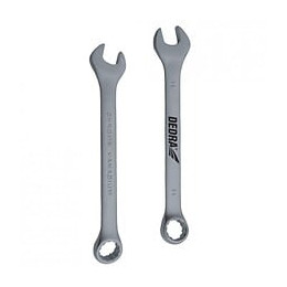 Dtools - Clé Mixte Plate-polygonale Crv  - S1 46mm - S2 61mm - Argent