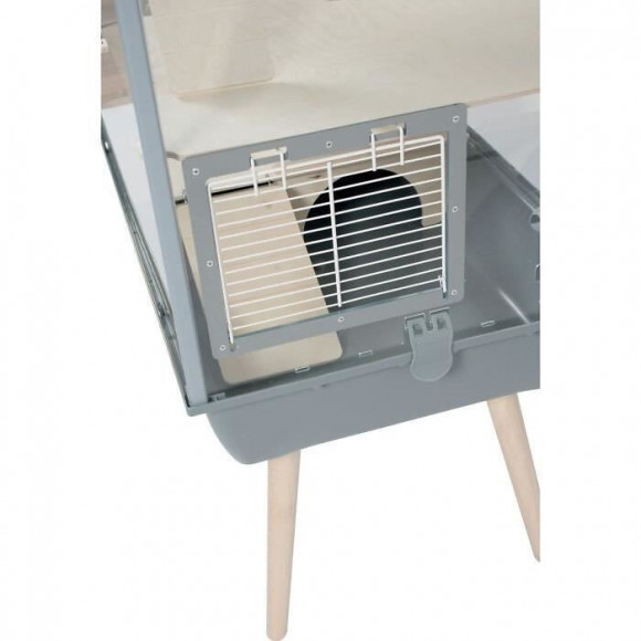 Zolux Cage Nevo Palace Gris 78 X 48 X 87,5cm