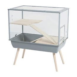 Zolux Cage Nevo Palace Gris 78 X 48 X 87,5cm