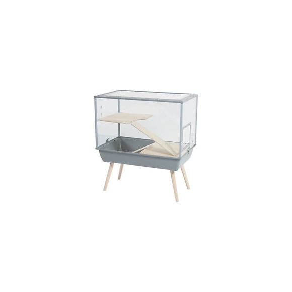 Zolux Cage Nevo Palace Gris 78 X 48 X 87,5cm