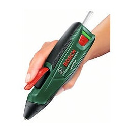 Pistolet A Colle Sans-fil Bosch - Gluepen Livre Avec Chargeur Et 4 Batonnets De Colles A Fusion Ultrapower