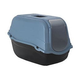 Duvo+ Romeo Eco Bac A Litiere 57 X 39 X 41 Cm - 1,195 Kg - Bleu - Pour Chat