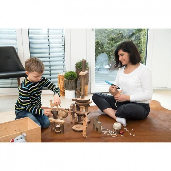 Stylo A Colle Sans Fil Bosch -  Gluey Cupcake Pink Avec 20 Batonnets De Colle, Rose, Sous Carton