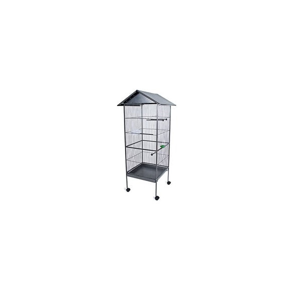 Poils + Plumes Oiseau Cage A Oiseau Kuikui En Metal - Hauteur 155 Cm