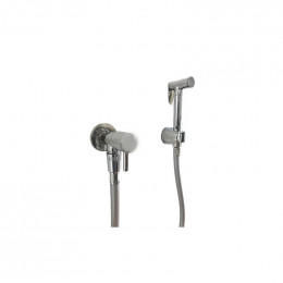 Ensemble Pour Bidet Avec Raccord Coude À Encastrer Robinet D'arrêt Complet