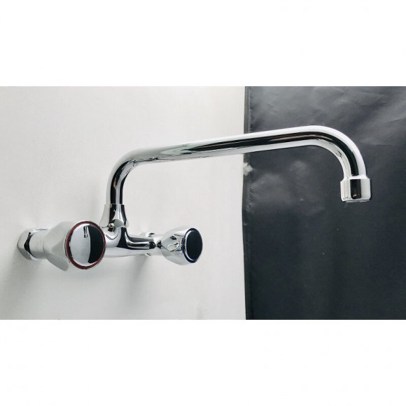 Mélangeur Mural En Laiton Chromé Robinet 18 Cm Robinet De Type C Bec