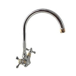 Mélangeur Évier Chromé Doré Complet