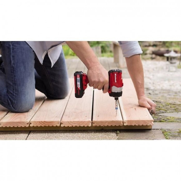 Einhell Perceuse A Percussion Sans Fil Te-ci 18 Li Brushless-solo 18v