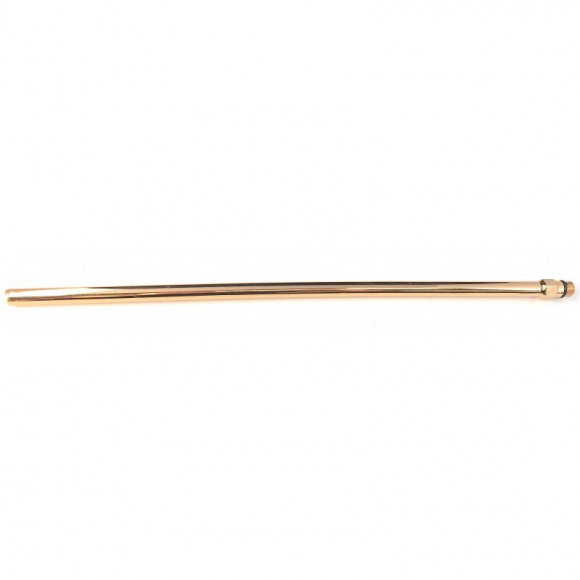 Tube Standard De 1/2 Pouce En Laiton Chromé Avec Une Finition Dorée