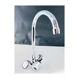 Robinet Mélangeur Mitigeur De Cuisine, Avec Bec Haut Et Pivotant