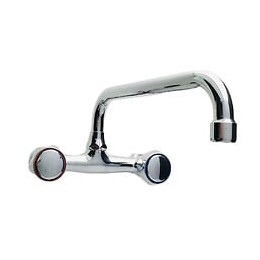 Robinet Mélangeur Mural Avec Bec À C Cm 25