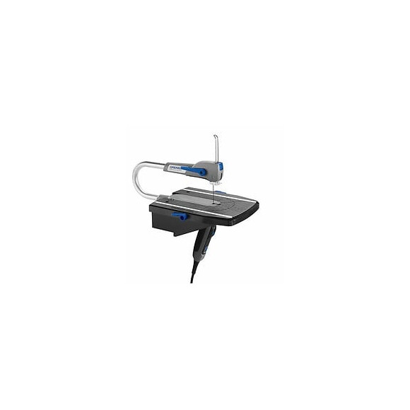 Scie A Chantourner Dremel Ms20 Moto-saw, Livre Avec 5 Lames Et 1 Adaptation Pour Modelisme Et Decoupes Fines