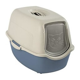 Maison De Toilette - Bleu + Blanc Pp Recycle - 56 X 40 X 39 Cm