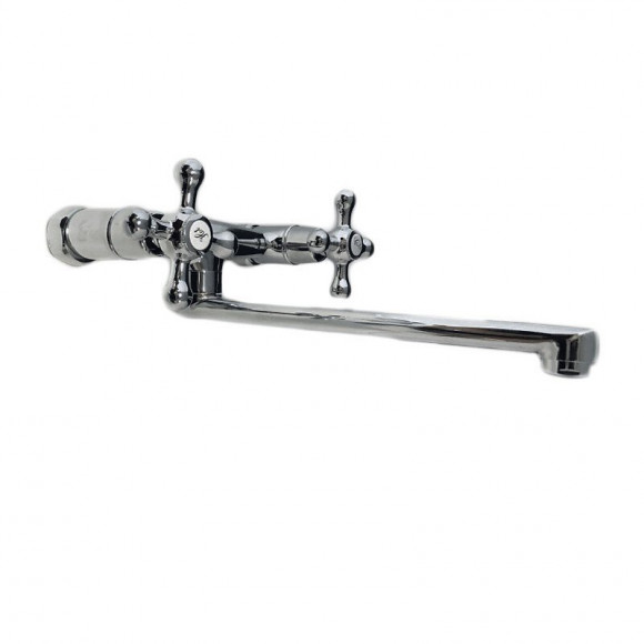 Mélangeur Mural D'évier Cuisine Retro Avec Bec Orientable