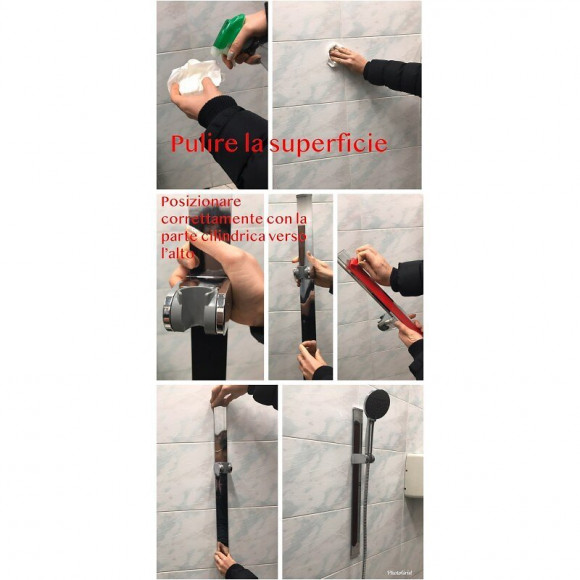 Ensemble De Douche À Coller, Complet, Nouveau Système