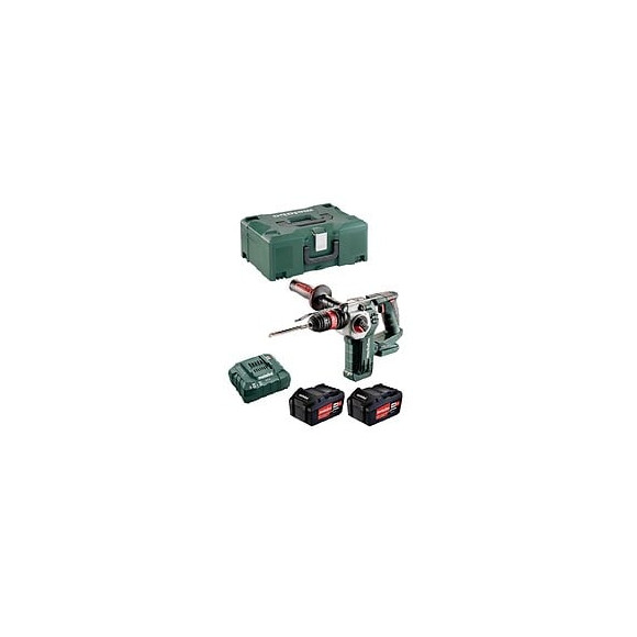 Marteau Perforateur Metabo Kha 18 Ltx Bl 24 Quick (2 X 4,0 Ah Asc55 Metaloc Mandrin Accessoires)