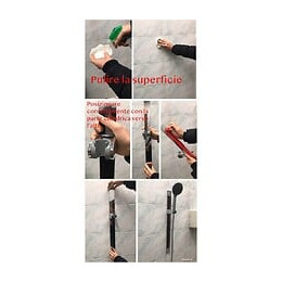 Ensemble De Douche À Coller, Complet, Nouveau Système