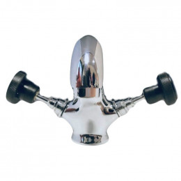 Robinet Industriel Noir Pour Évier, Style Vintage Industriel