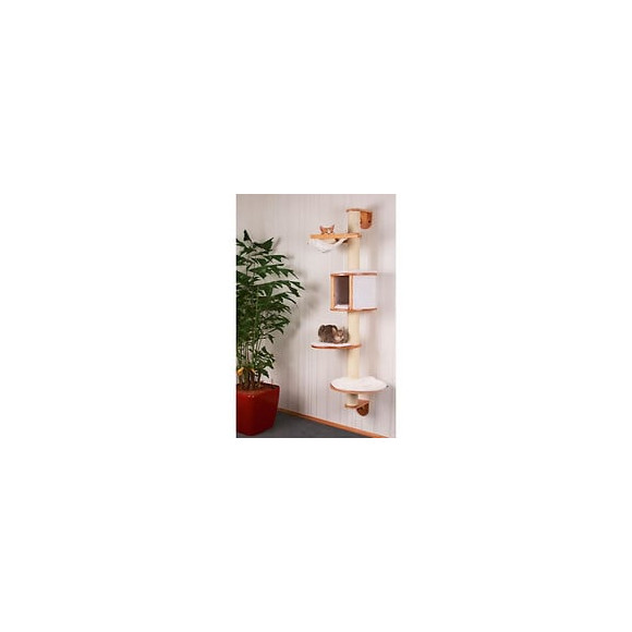 Kerbl Arbre A Chats Mural Dolomit 168 Cm Blanc 81500