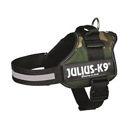 Harnais Power Julius-k9 - 1 - L : 66-85 Cm-50 Mm - Camouflage - Pour Chien
