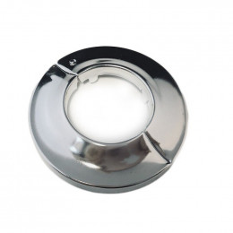 Rosace Ouvrable En Laiton Chromé Trou De 3/4