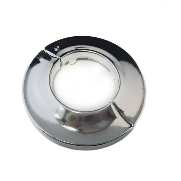 Rosace Ouvrable En Laiton Chromé Trou De 3/4