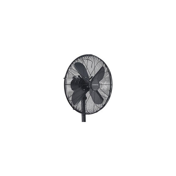 Oceanic Ventilateur Trepied 50 W - Diametre 40 Cm - Hauteur Reglable - Oscillation - Noir - Design Industriel