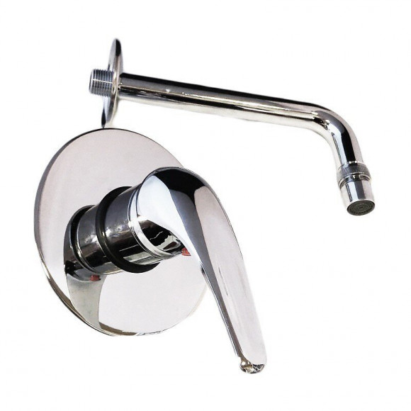 Mitigeur Mural Chromé Pour Lavabo