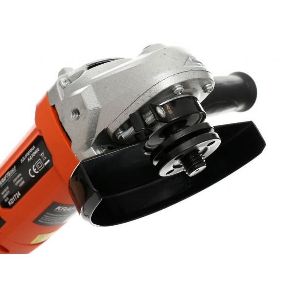 Dcraft - Meuleuse D'angle - Diamètre Du Disque 125 Mm - Puissance 1400w - 12000tr/min - Meuleuse Électrique - Orange