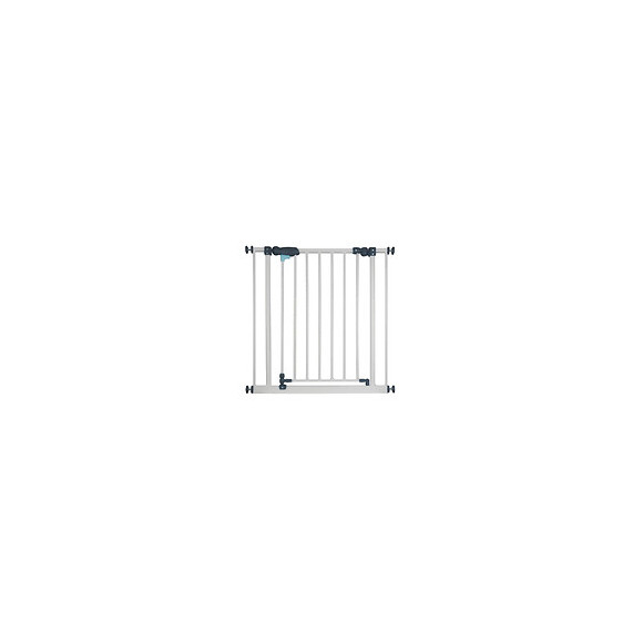 Barrière Métal Cléo, Portillon, À Pression 73-81cm, Hauteur 77cm