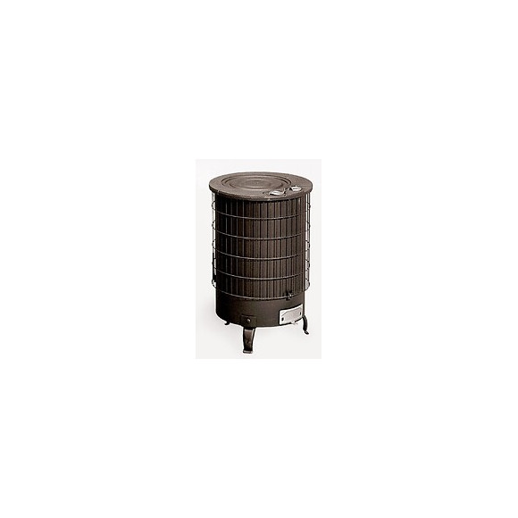 Theca Poele A Bois Turbo Gamme Mixte 14kw - Sortie Horizontale Noir (réf. 6500062)