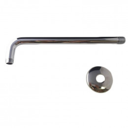 Bras De Douche En Laiton Chromé 30 Cm