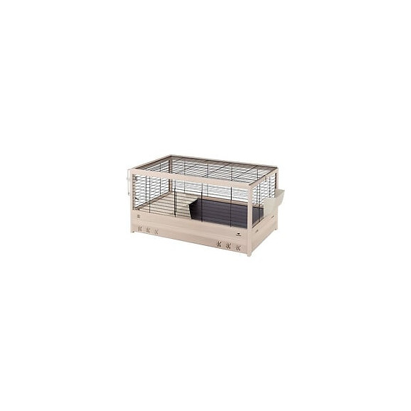 Cage Arena 100 Pour Cochons Dinde - Bois De Pin Nordique - Normes Fsc - 100 X 62,5 X 51 Cm