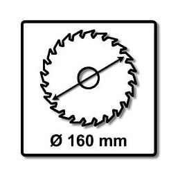 Festool Lame De Scie Diamant 160 X 2,2 X 20 Dia4 Pour Ts 55 R Et Tsc 55 ( 201910 )