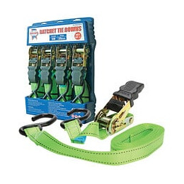 Sangles À Cliquet 5mx25mm - Jeu De 4 Pièces