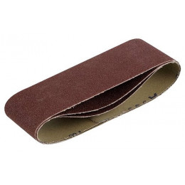 Lot De 3 Bandes De Ponçage - Grain 40 - 75 X 533 Mm