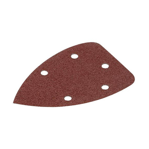 Lot De 5 Patins Triangulaires Auto-agrippants - Grain 40 - 140x140x80 Mm