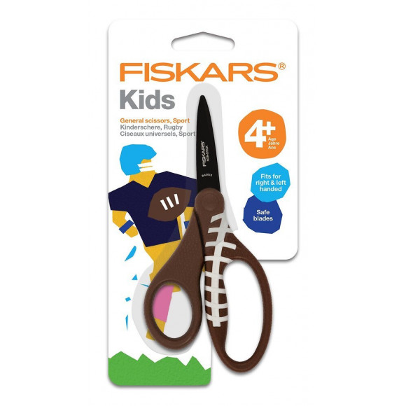 Ciseaux Enfants - Rugby 13 Cm