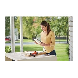 Bdcgg12n-xj Pistolet À Colle Sans Fil - 12 V - Prêt En Moins D'1 Minute - Sans Batterie - 4 Bâtons De Colle 7mm