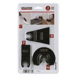 3 Lames Pour Outil Oscillant Multifonctions