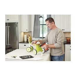 Bdcgg12n-xj Pistolet À Colle Sans Fil - 12 V - Prêt En Moins D'1 Minute - Sans Batterie - 4 Bâtons De Colle 7mm