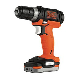 Bdcdd12s1-qw Perceuse-visseuse Sans Fil - 12 V - 1,5 Ah - 1 Batterie - Chargeur Inclus - Livrée En Sac De Rangement