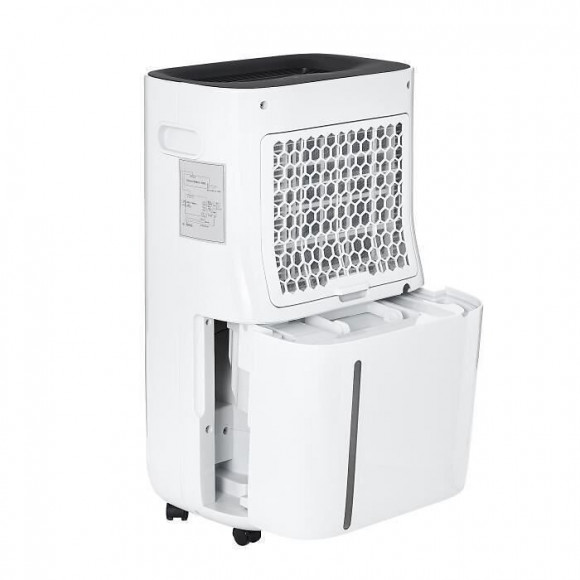 Oceanic Deshumidificateur Dair Electrique - Extraction 20 Litres/jour - Sechage Du Linge - Drainage Continu - Affichage Led