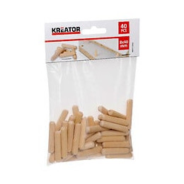 Lot De 30 Tourillons Bois Ø 10x40mm