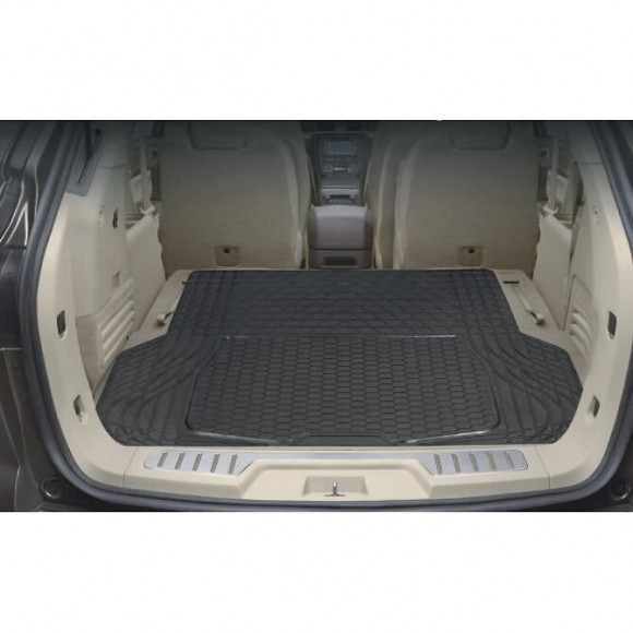 Tapis De Coffre Luxe - Pvc - 109 X 141 Cm - Gris