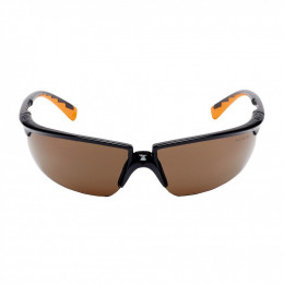 Lunettes De Protection Avec Écran Polycarbonate 3m Solustm, Verre Teinté Bronze